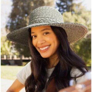 NEW Sunday Afternoons Women's O/S UV Charleston Hat Pepper Tweed  UPF 50
